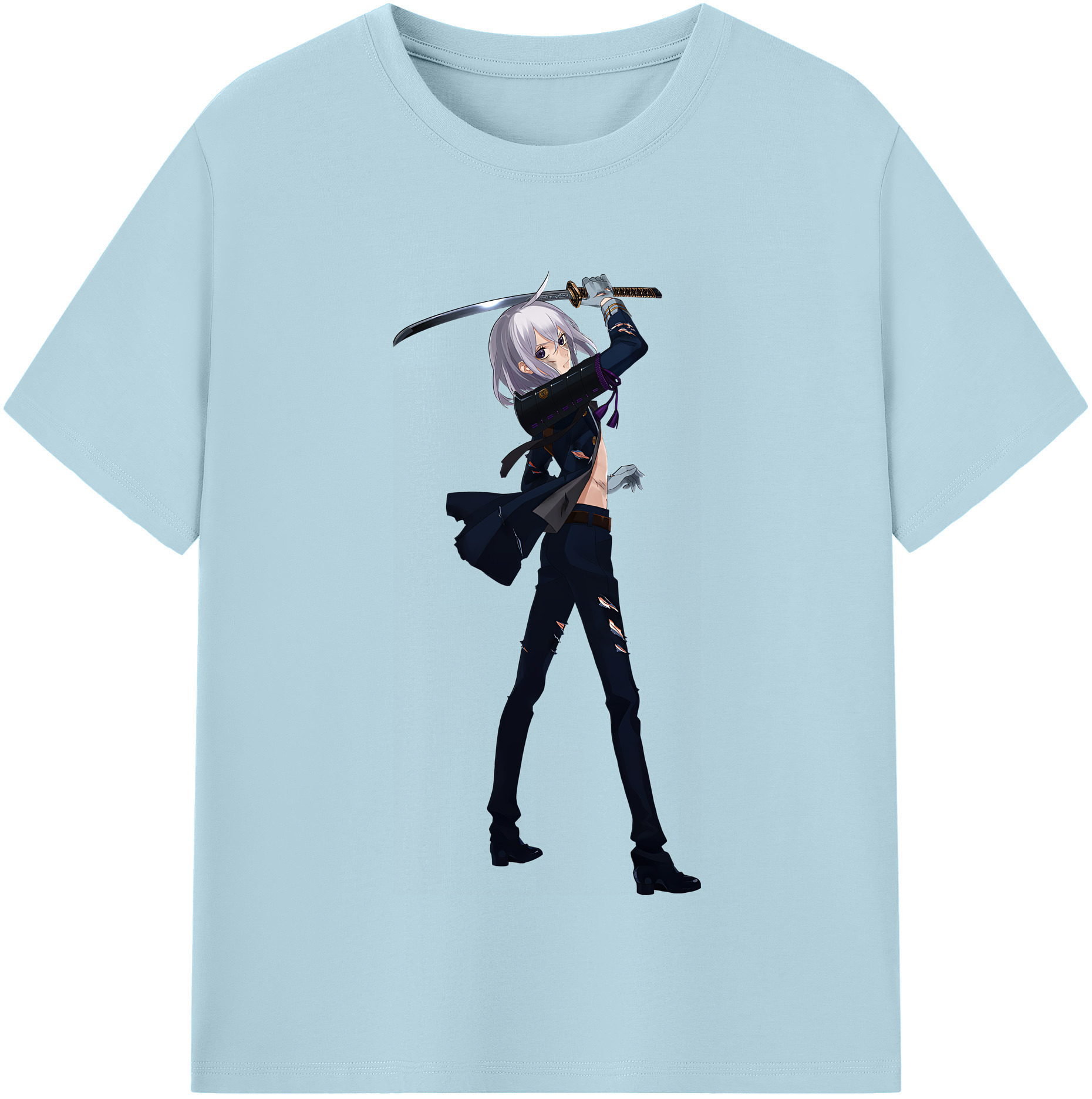 （画像用） 刀剣乱舞 Touken Ranbu 綿100％半袖Tシャツ（フロントプリント）